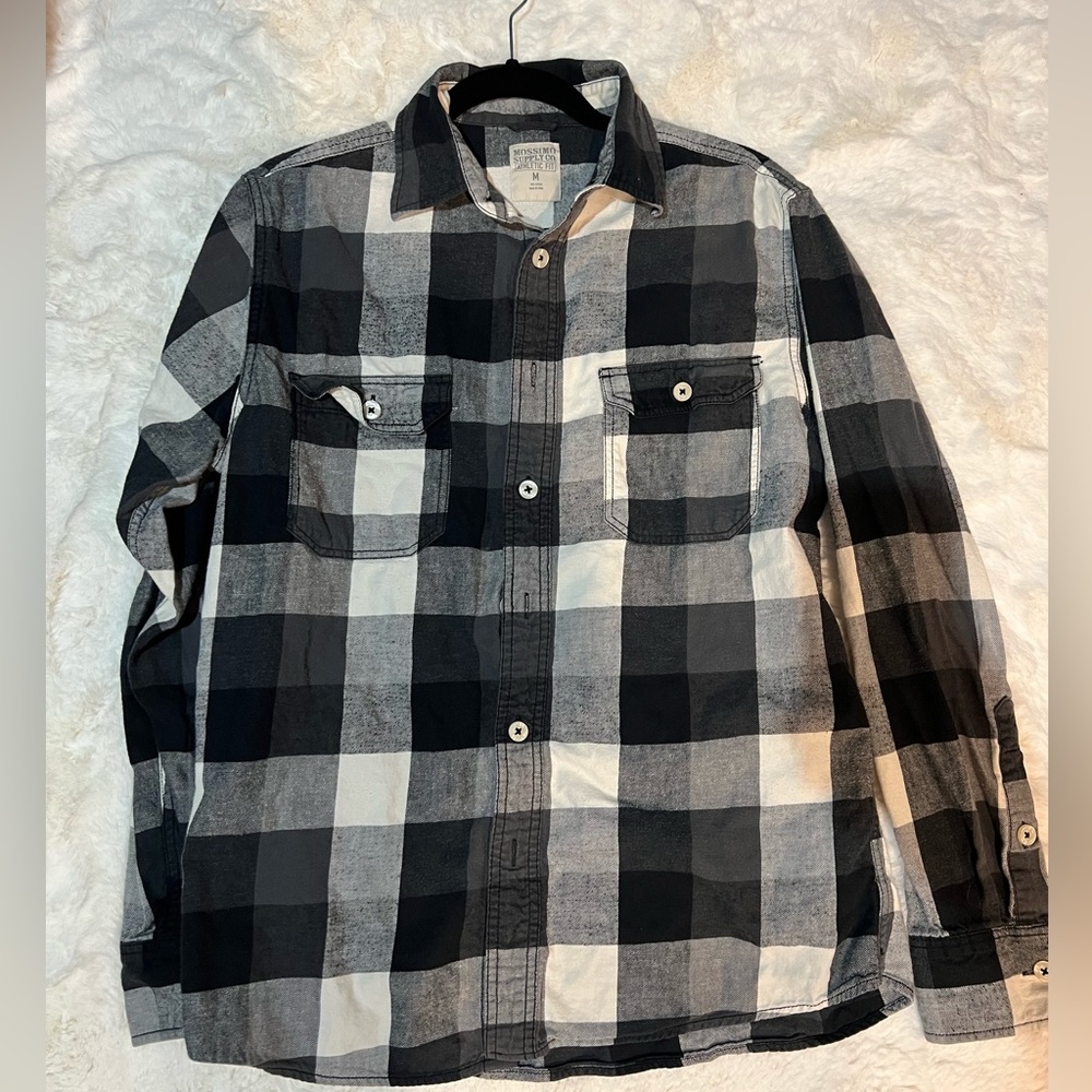 Mossimo flannel button down
